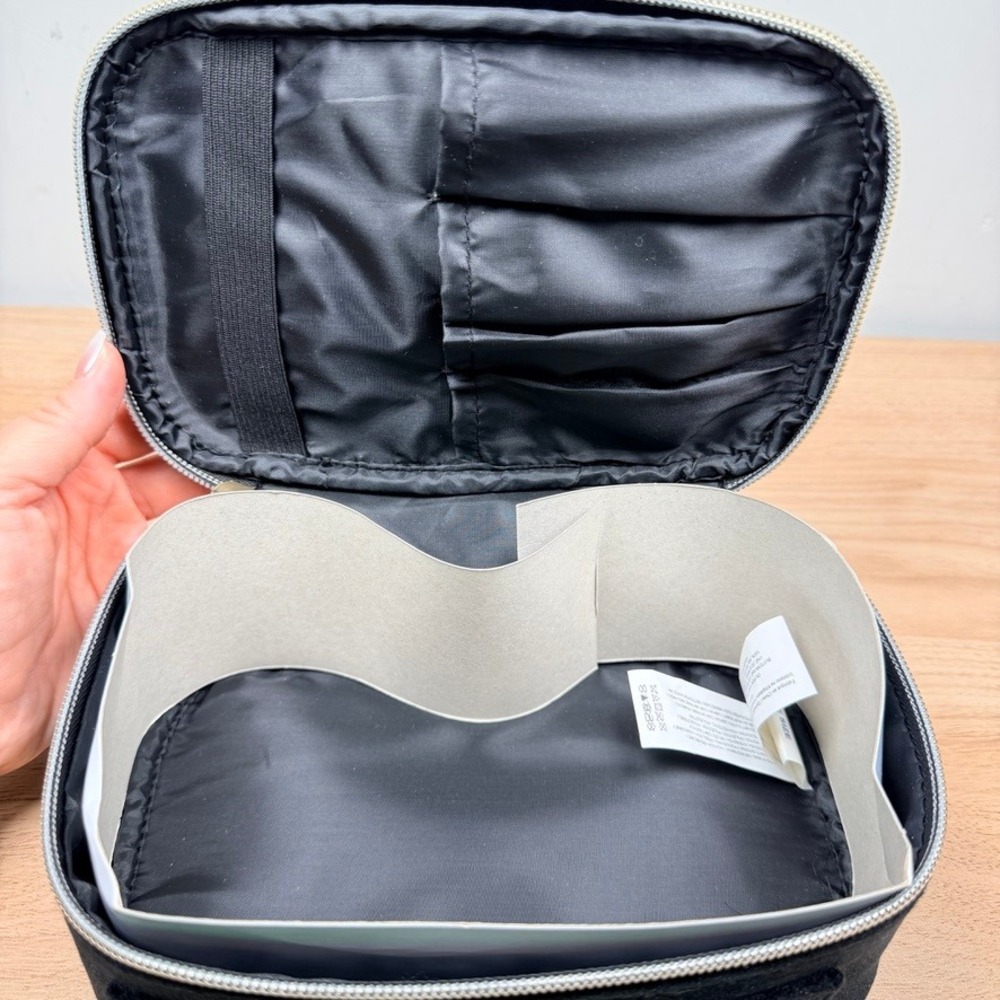 Disney Primark Fantasia Cosmetic Makeup Bag Black Sorcerer Mickey Velvet‎ NWT - Picture 7 of 10